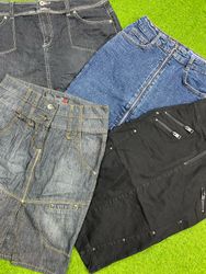 Mid Denim Skirt id 45