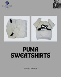 Upcycled Puma Sweatshirt - EVR0133