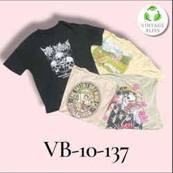 Vintage Skull T-Shirt Wholesale Bundle – Assorted ..
