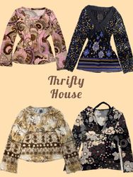 Y2K Retro 90s–2000s Long Sleeve Tops(TH/813)