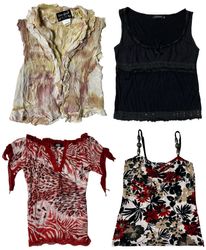 Y2K Dark Coquette Tops: TT-323