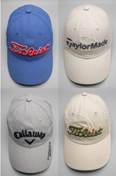 Branded purpose made Golf Hats/Caps including Titl..