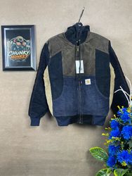 Chaqueta con capucha de pana Carhartt reciclada 🐒