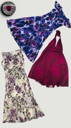Y2k plum dresses WR2011