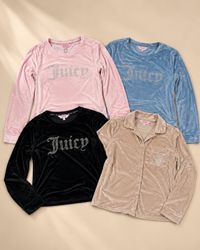 Juicy Couture Sweatshirts and Tops Bundle(01)