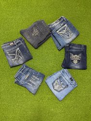 Yv2117 Embroidered Jeans 12P