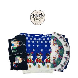 Unique Floral Vintage Jumpers