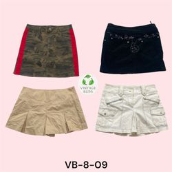 Y2K Mix Midi Skirt Bundle 10 Piece (VB-8-09)