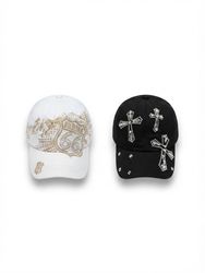 (FV-2233) Y2K Grungy Aesthetic Bold Beads Detail H..