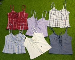 7211-  US Polo Upcycled Cami Tops
