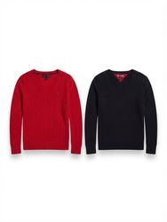 (FV-2309) Tommy Hilfiger Cable Knitwear