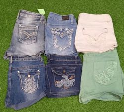 ANGELS JEANS AND OTHER MIX BRANDS MINI SKIRTS (C 1..