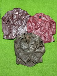 Yv1239 leather jacket 7P