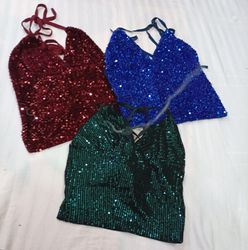 CR12300 Upcycled Beaded Tops