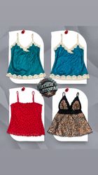 Y2K Grunge Cami Tops