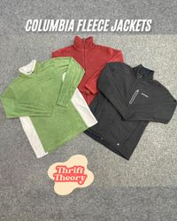 🔴 Columbia Fleece Jackets - (25/09)
