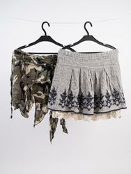 y2k mini skirts