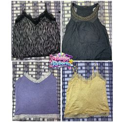 Y2K Vintage Lace & Cami Top Bundle | VR368