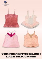 Y2K Floral Camisole Tops - EV2351