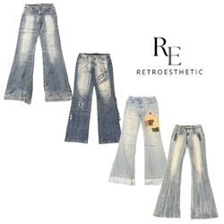 Y2K NYC IT GIRL DENIM JEANS RE-3671