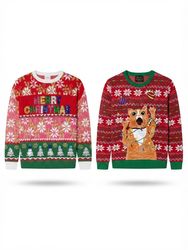(FV-2358) Vintage style  Christmas Sweater Bundle ..