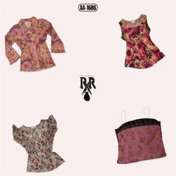 Y2K Baby In Pink Mix Tops (AA-1686)