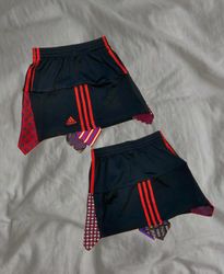 Upcycled Adidas Necktie Mini Skirt