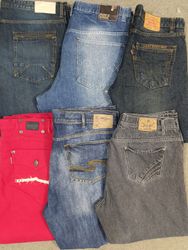 HD1546 Men Baggy Oversized Hiphop Jeans