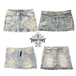 Y2K NYC IT Girls Denim Mini Skirts TY-173
