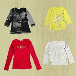 Printed Long Sleeve T-Shirts