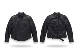 (FV-2761) Vintage Y2K Black Leather Jacket Bundle ..