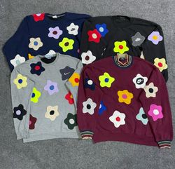 Upcycled Nike Flower Sweatshirt