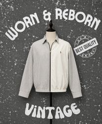 Upcycled Ralph Lauren Harrington jackets