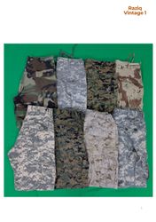 RV4578 Army Military Pants