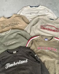 Mix branded sweatshirt Crew neck