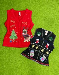 Christmas sweeter vest id741