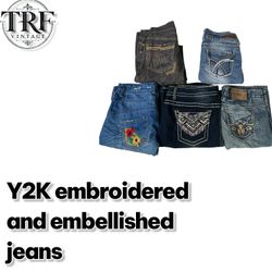 Why do embroidered and embellished jeans #172