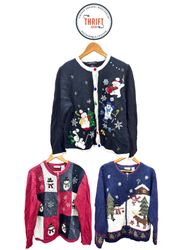 Vintage Christmas Jumpers and Sweaters LX514