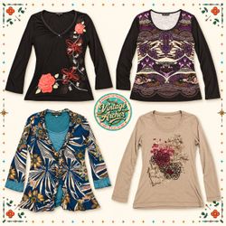 Y2K Vintage Inspired Women’s Top Mix :10pcs B30