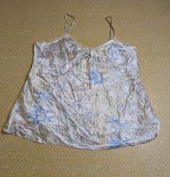 TH414 Y2K Vintage Silk Cami Top | 90s Satin Slip T..