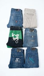 Hip Hop y2k Jeans bundle 37 pieces