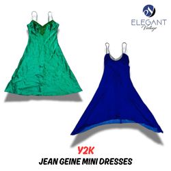 Y2K Jean Genie  Midi Dresses - EV0389