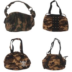 Small Handbags in Camo Print