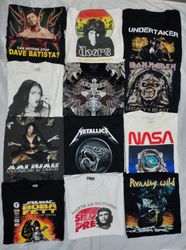 Rock Band & Graphic T-Shirts Mix Bundle