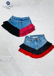 UPCYCLED Denim Skirts - EVR0520