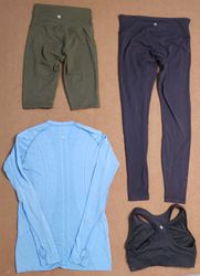 Lululemon legging, tops
