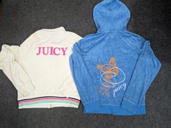 SD 478 -Juicy Couture Vintage Rare Y2K Zipper