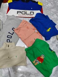 Ralph Lauren 1/4 zip and hoodie's