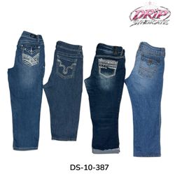 Denim Capri Pants and Cropped Jeans (DS-10-387)