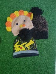 Vintage Novelty, Pop Culture & Designer Knit Beani..
